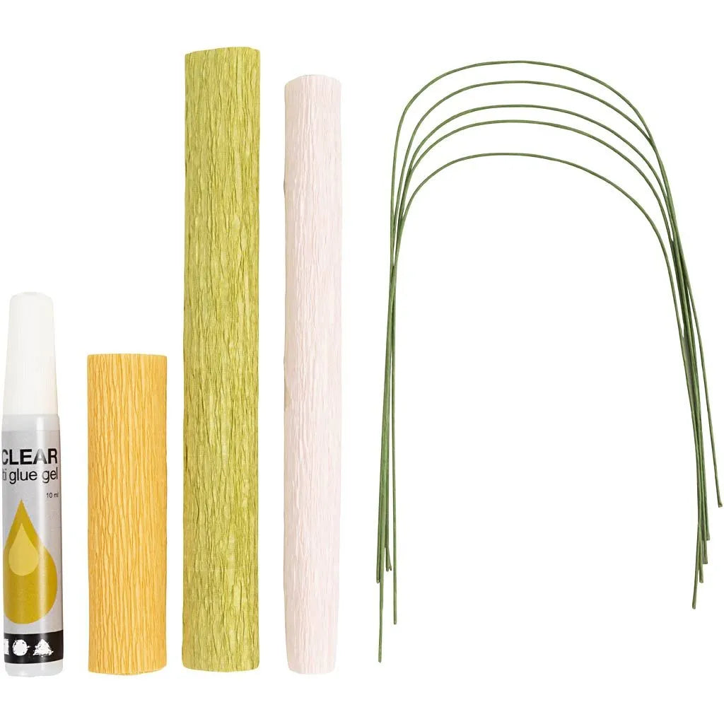 Mini hobbyset crêpepapier kersentak