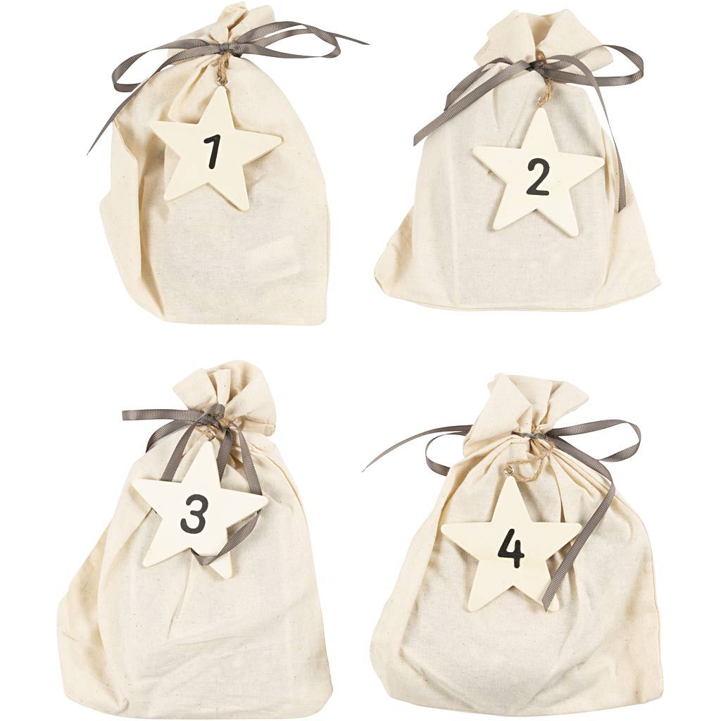 Adventskalender borduren