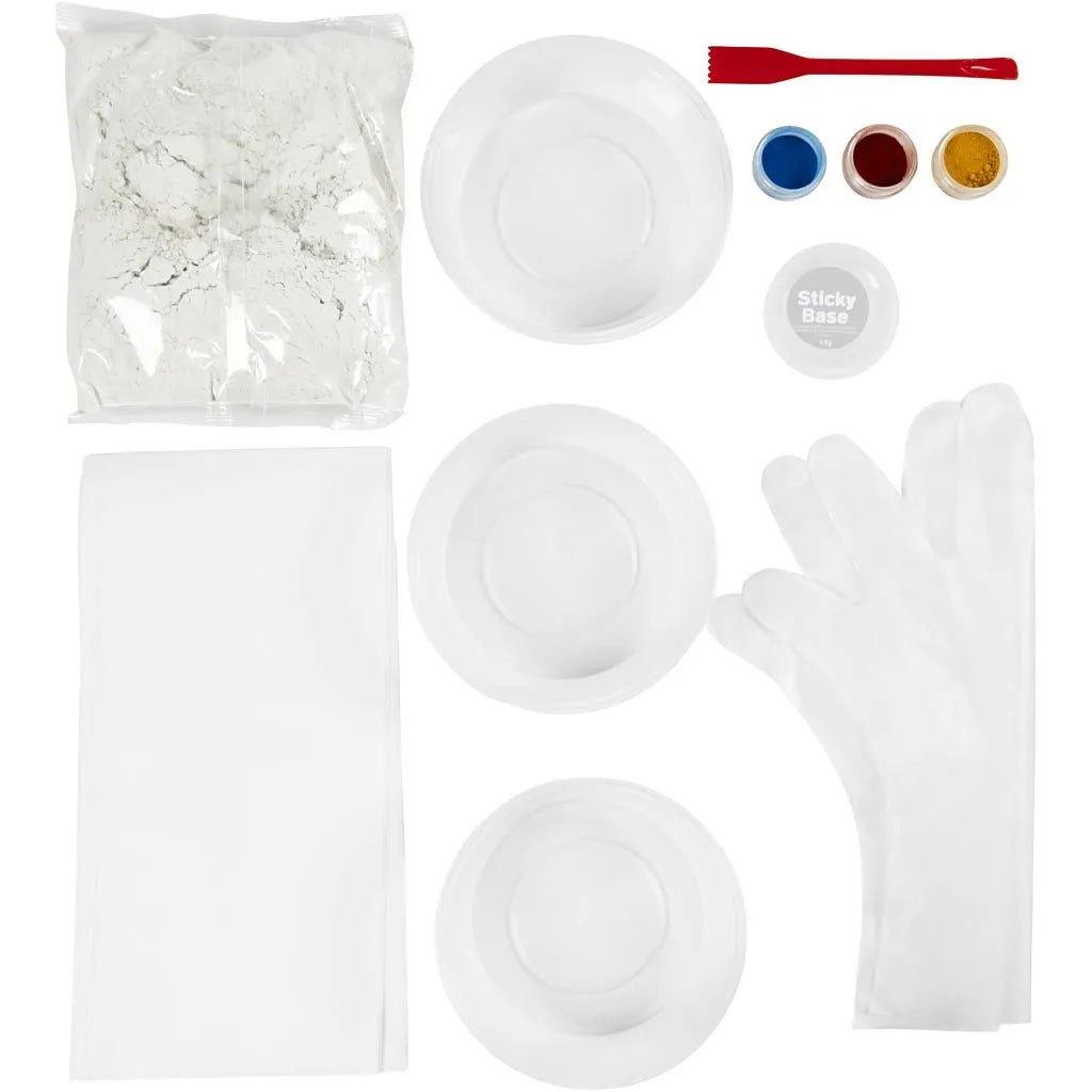 Hobbyset bakjes gieten