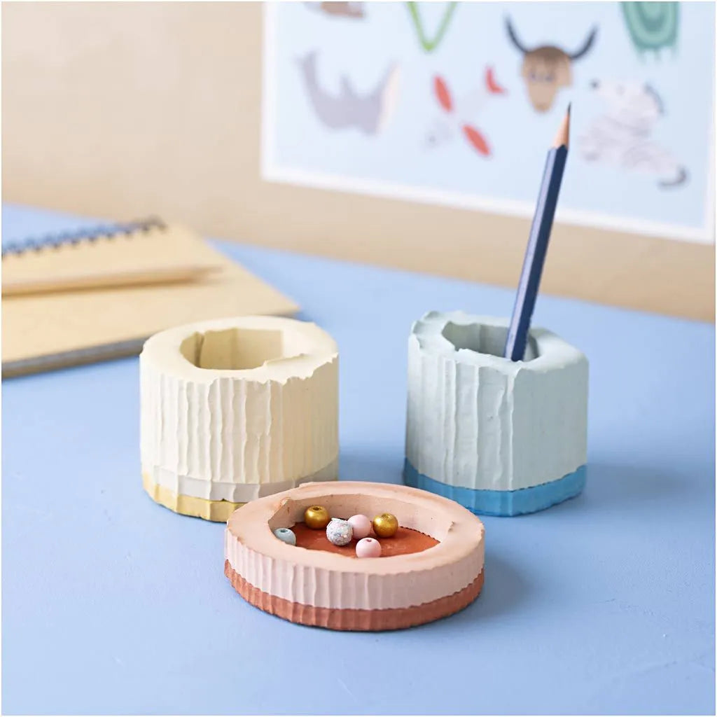 Hobbyset bakjes gieten