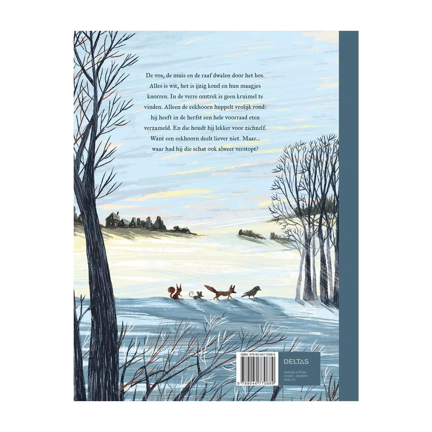 Op een koude winterdag