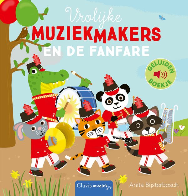 Vrolijke muziekmakers en de fanfare