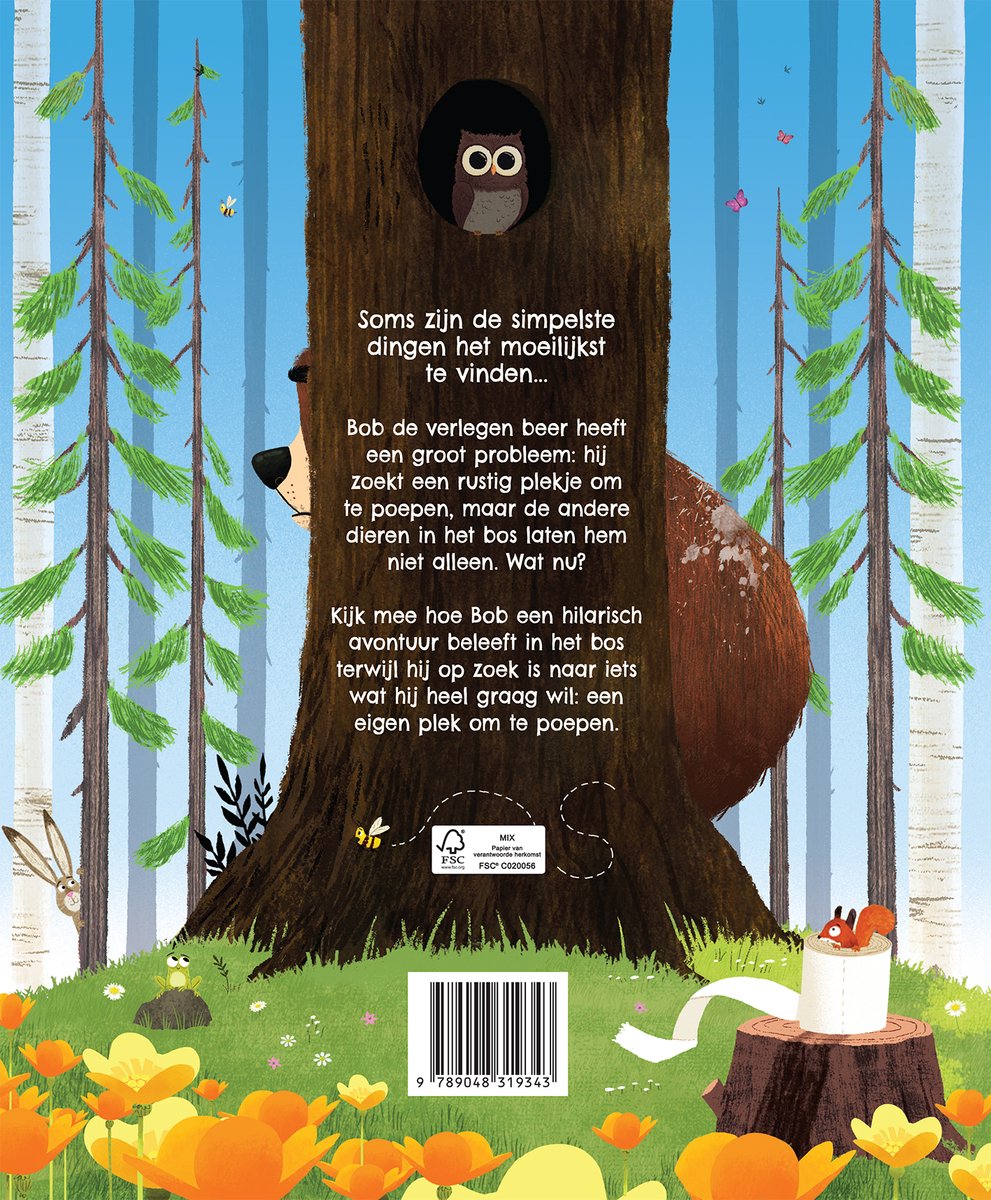 Beer moet nodig... poepen!