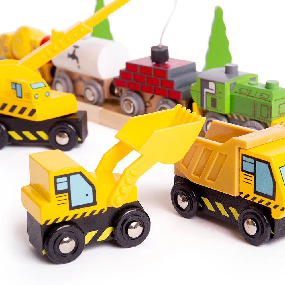 Bigjigs site vehicles