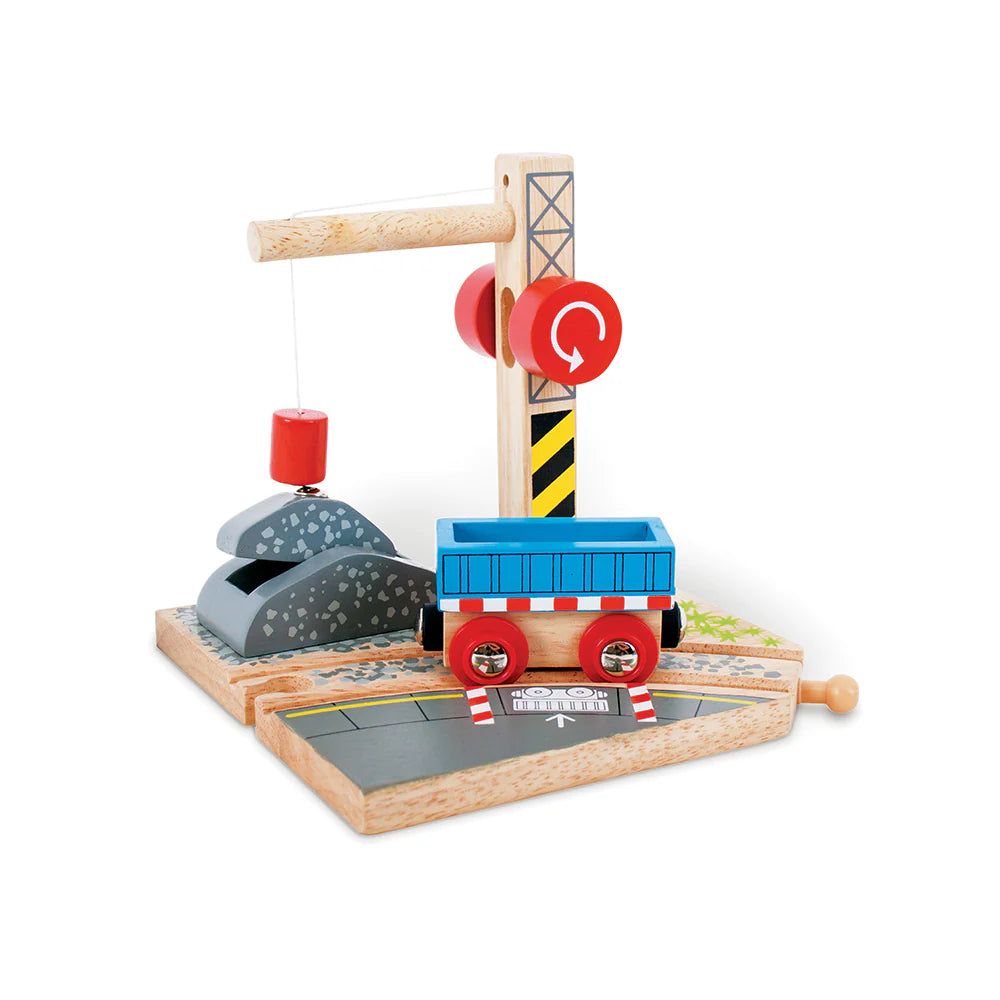 Bigjigs gravel crane