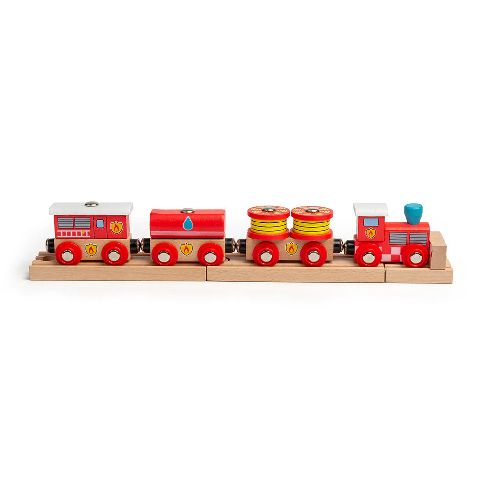 Bigjigs fire and rescue train