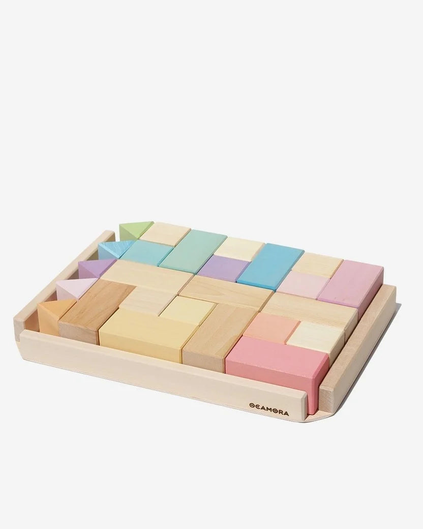 Ocamora bulding set pastel