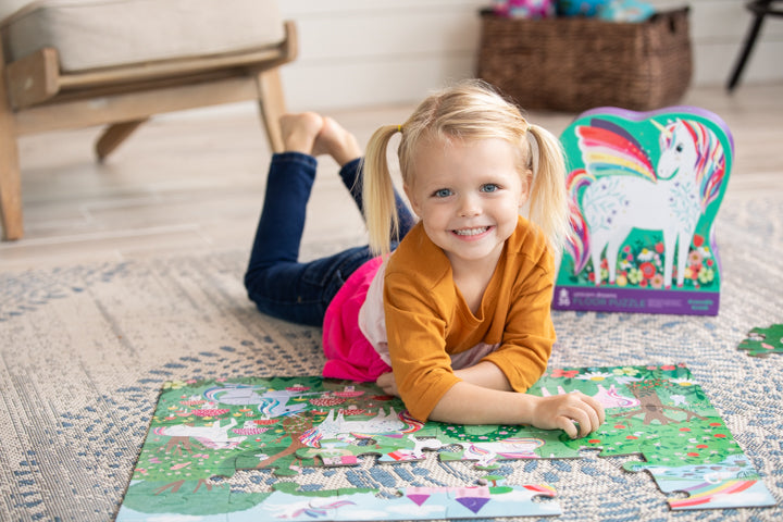 Vloerpuzzel eenhoorn dromen