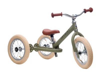 Trybike steel loopfiets vintage groen