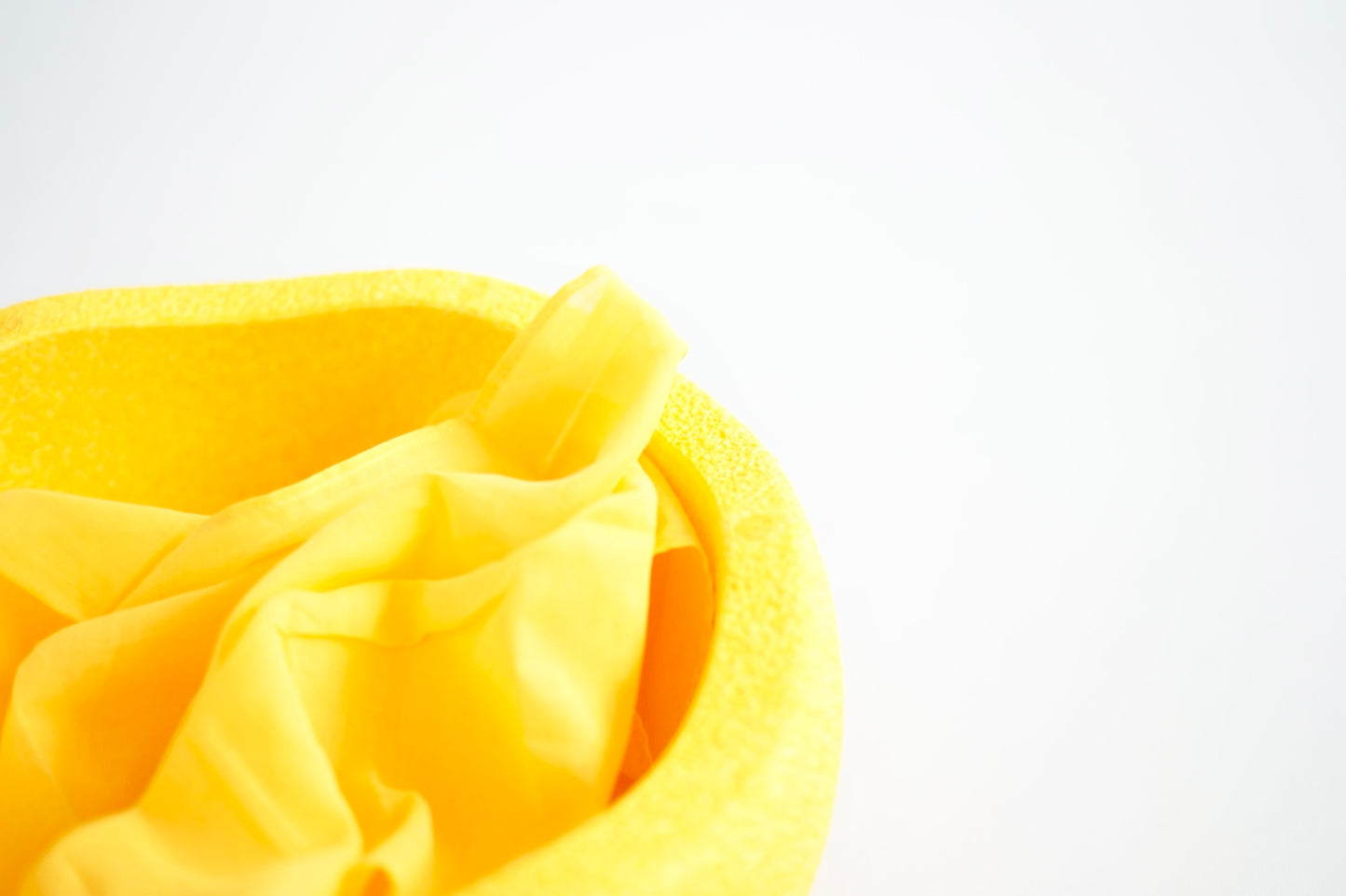 Laura's play cotton yellow lemon 50 x 50 cm