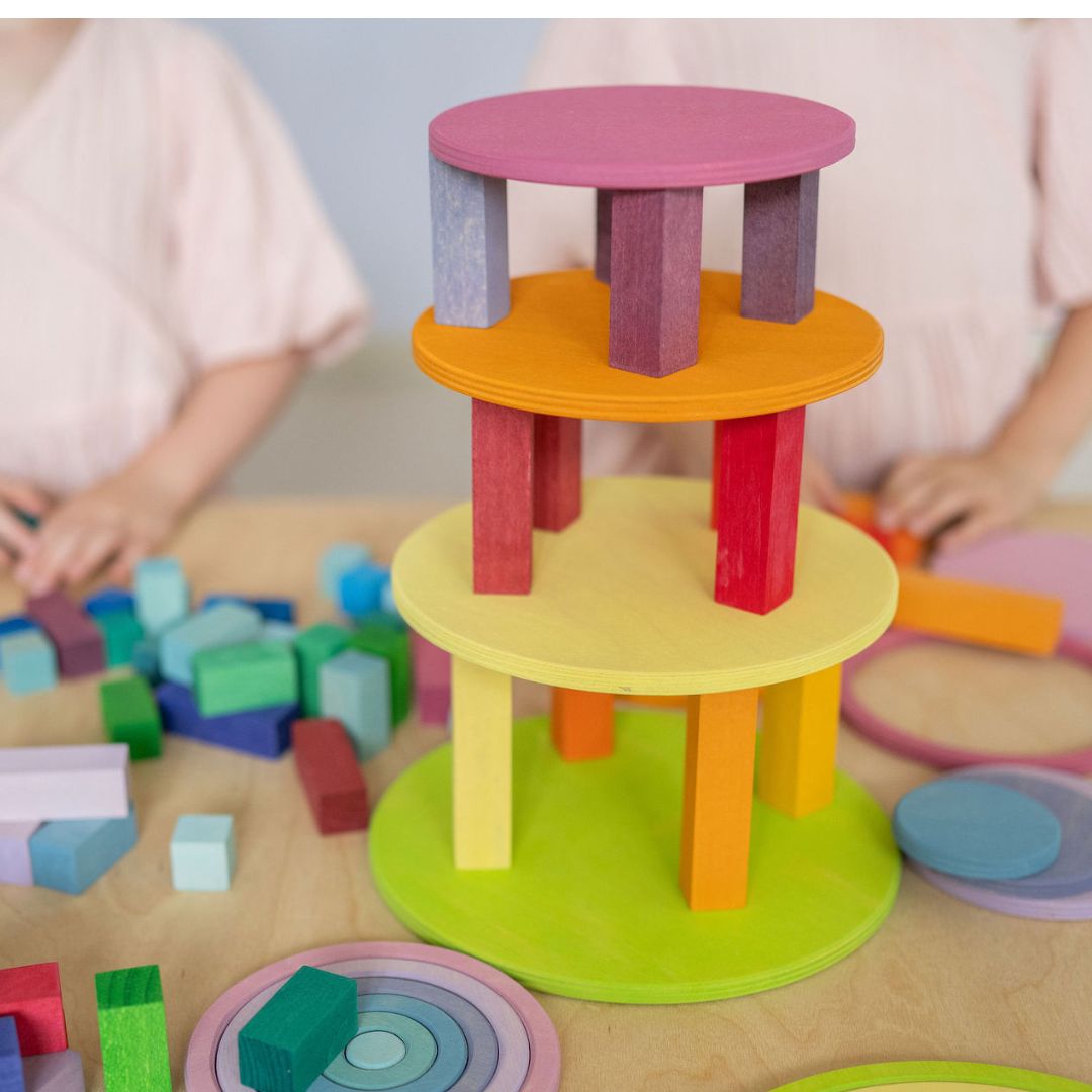 Grimm´s concentrische cirkels en ringen pastel