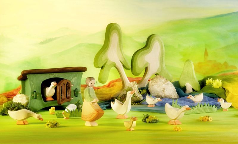 Ostheimer 13312 gans hoofd omhoog