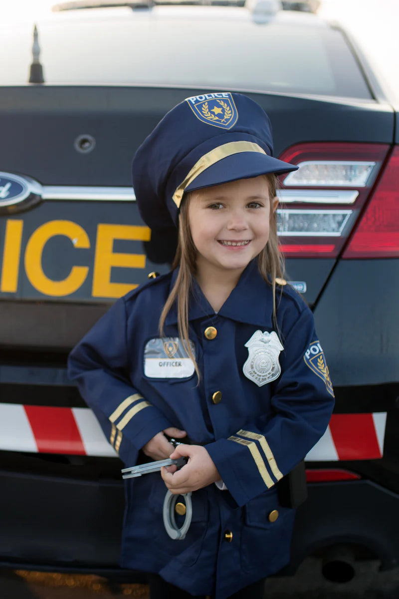 Politiejas met accessoires
