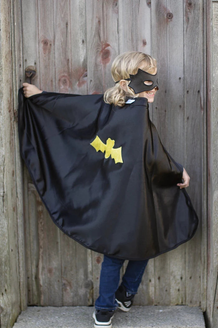 Omkeerbare spiderman/batman cape