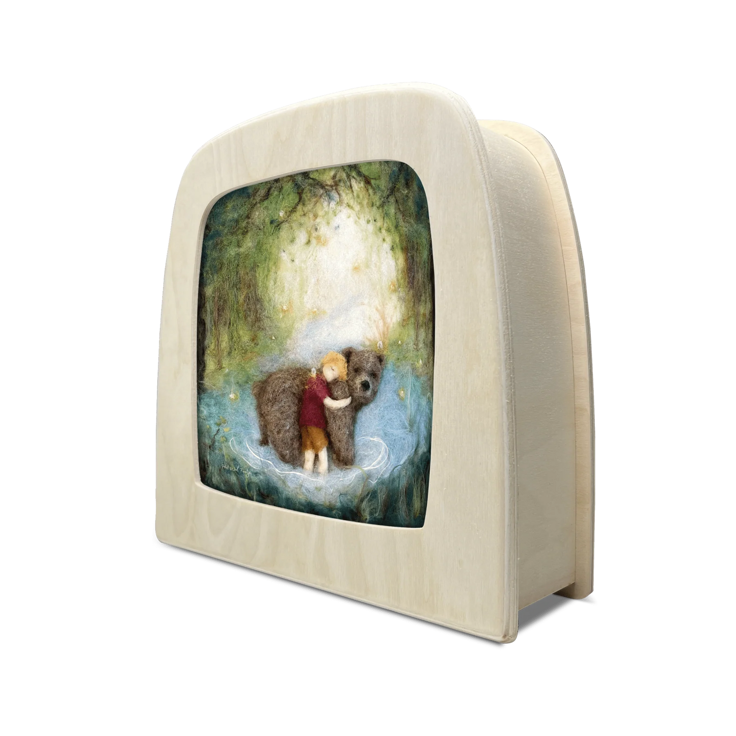 Het Wol Feetje - enchanted forest silhouet