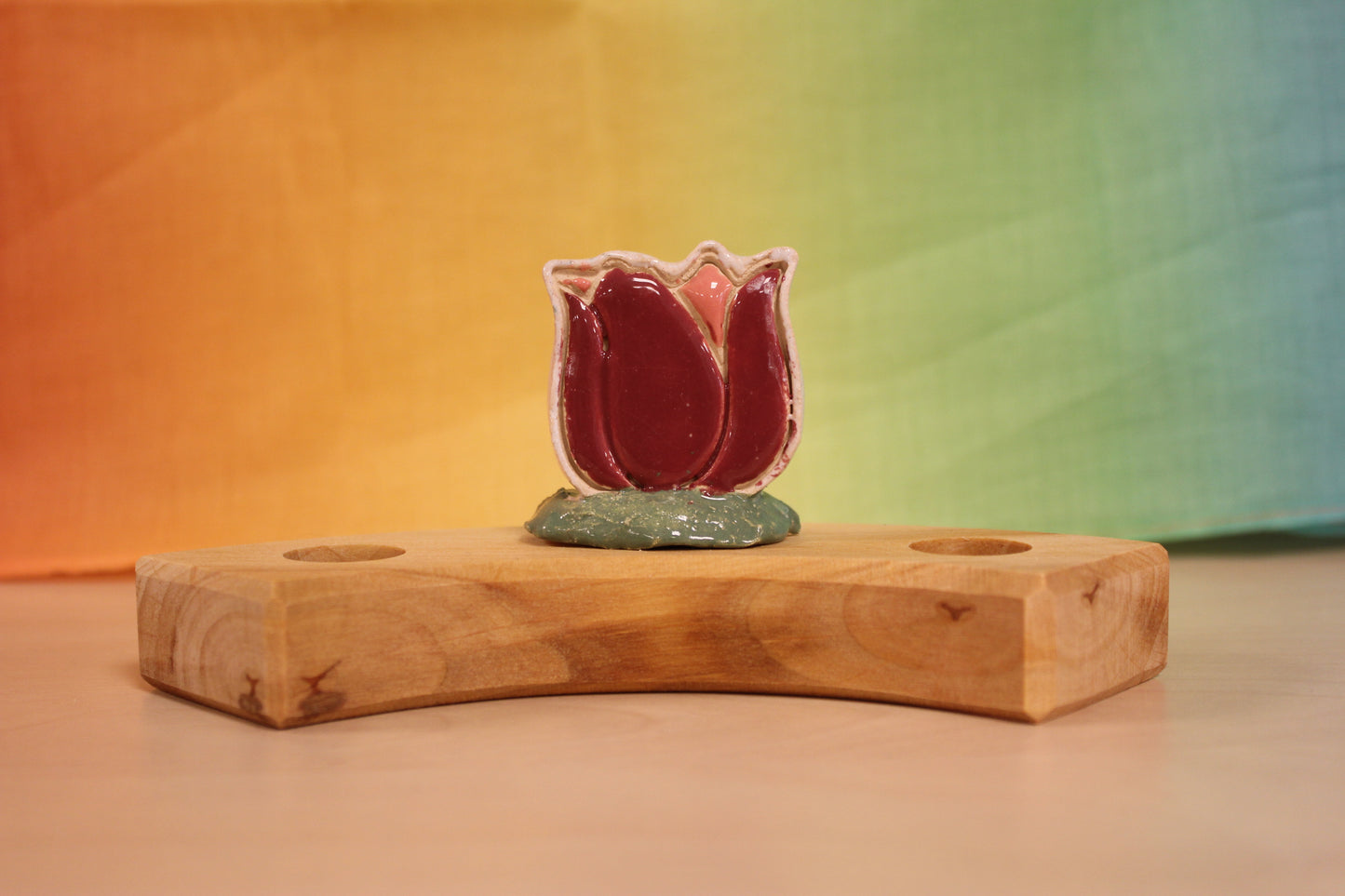 Keramiek steker tulp