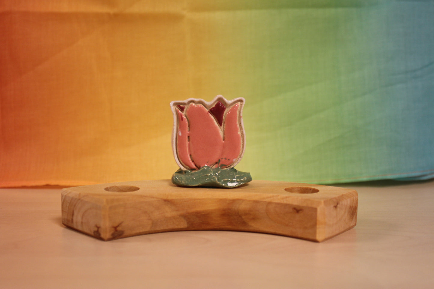 Keramiek steker tulp