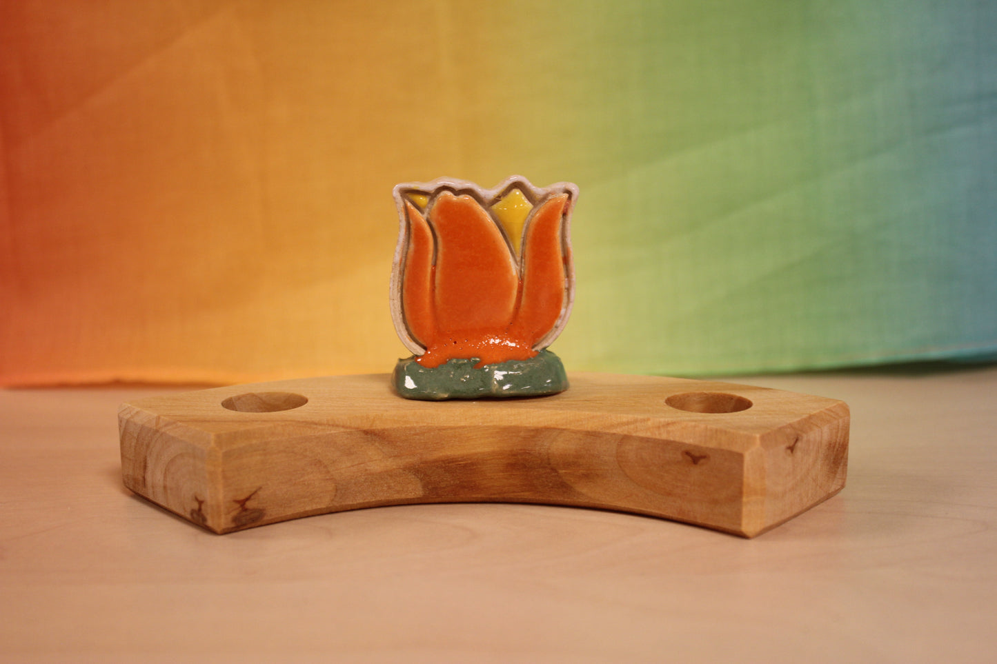 Keramiek steker tulp