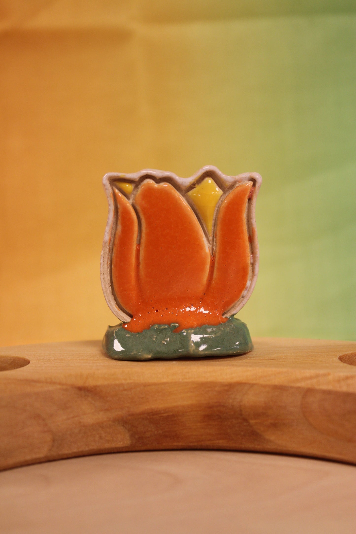 Keramiek steker tulp