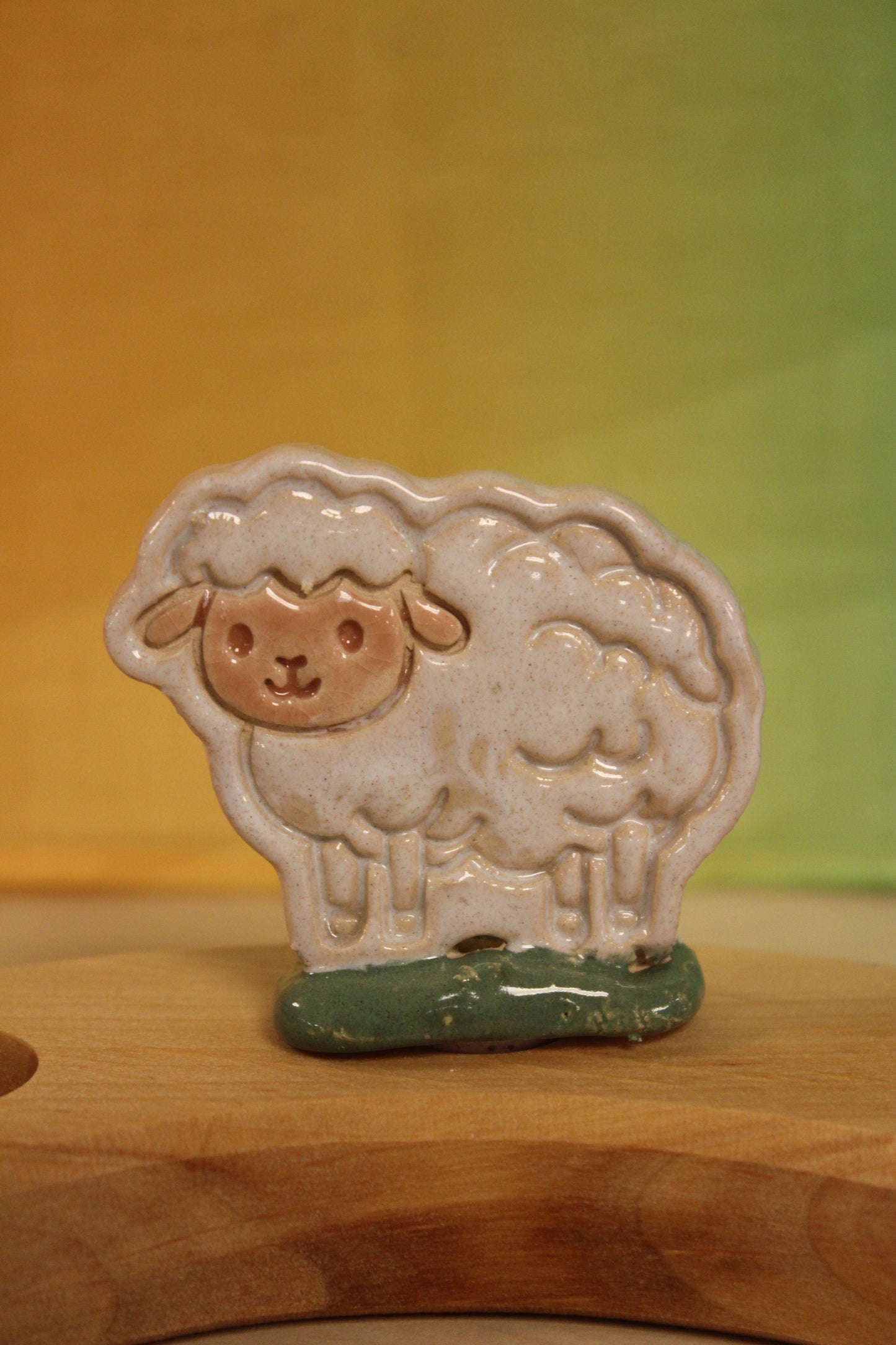 Keramiek steker schaap