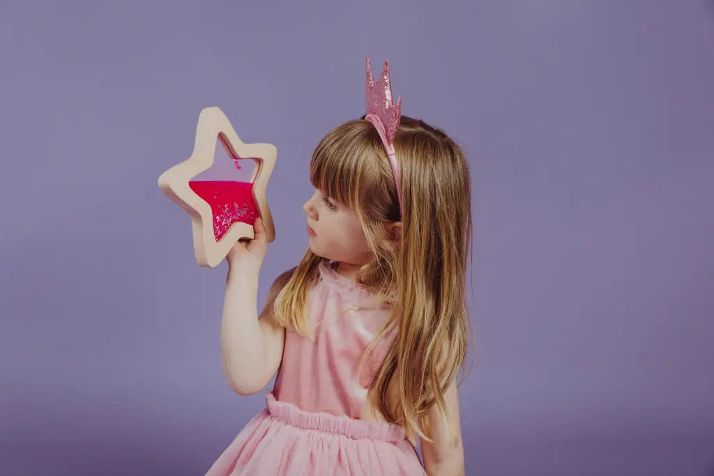 Petit Boum sensorische ster roze