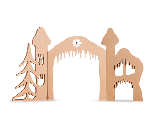 Koning winter drieluik middel