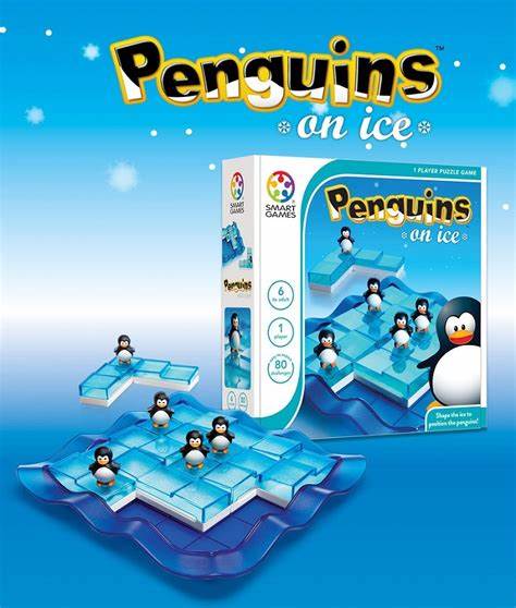 Penguins on ice