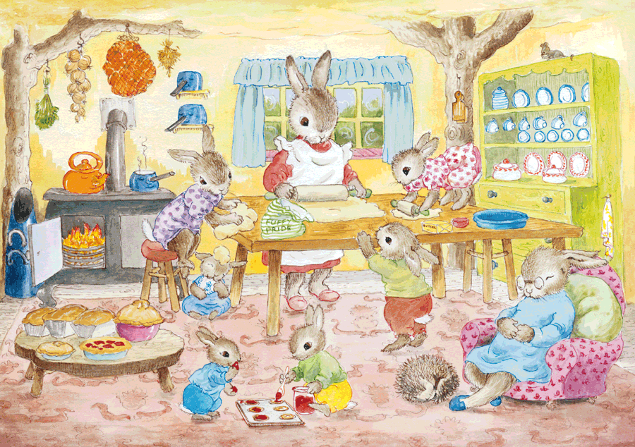 Jean Gilder - Mrs Bunny's baking day