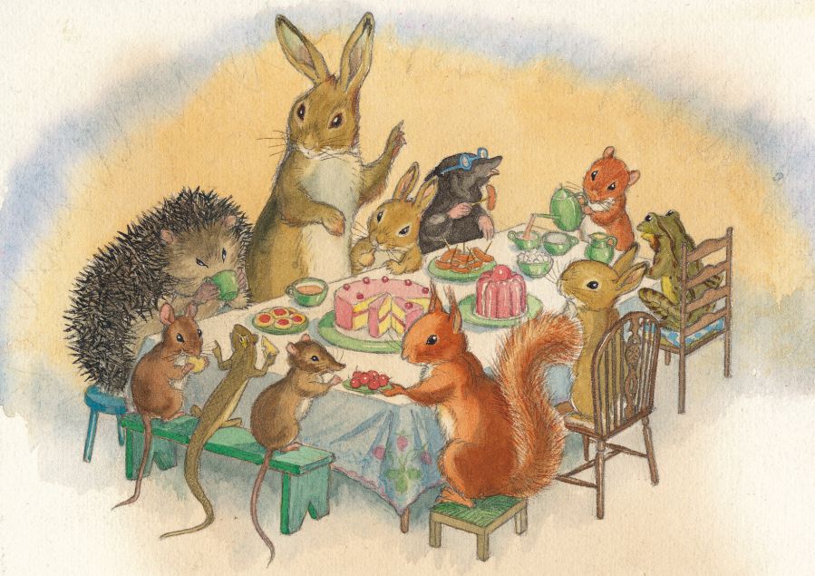 Molly Brett - Dumpy's tea party