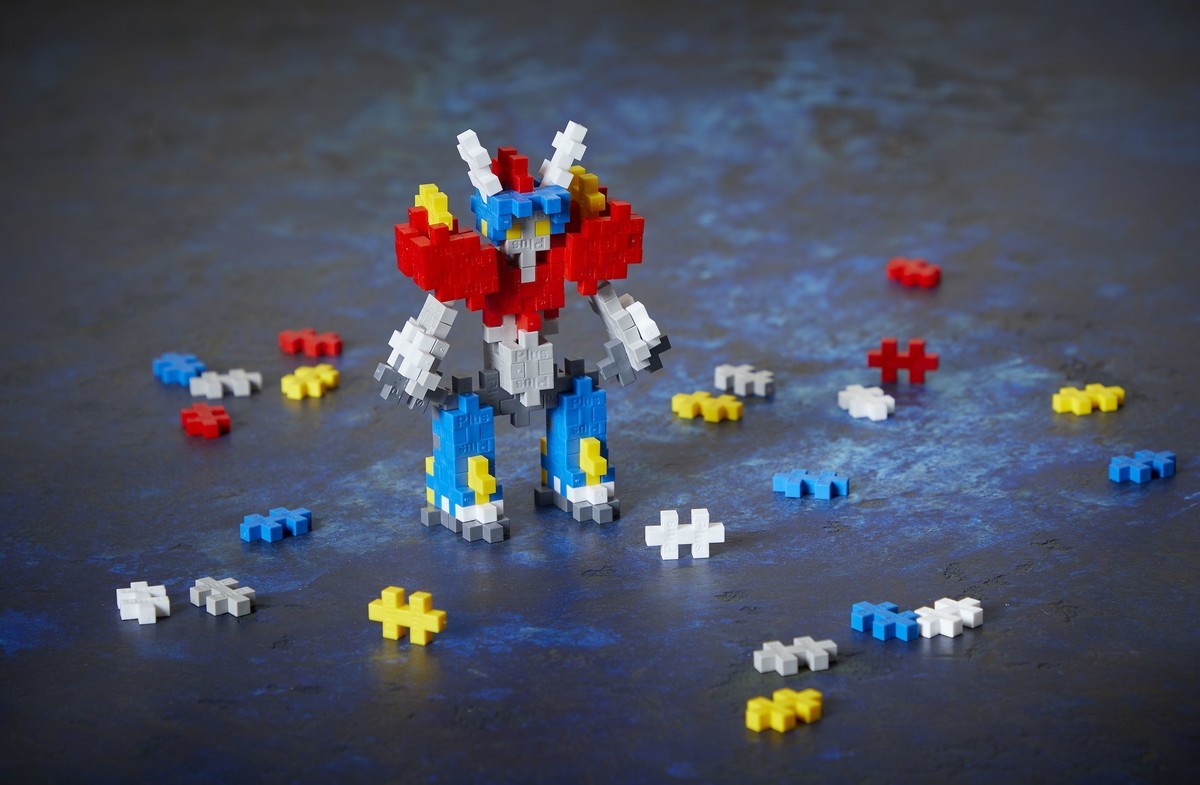 Plusplus tube mecha bot 100 pcs