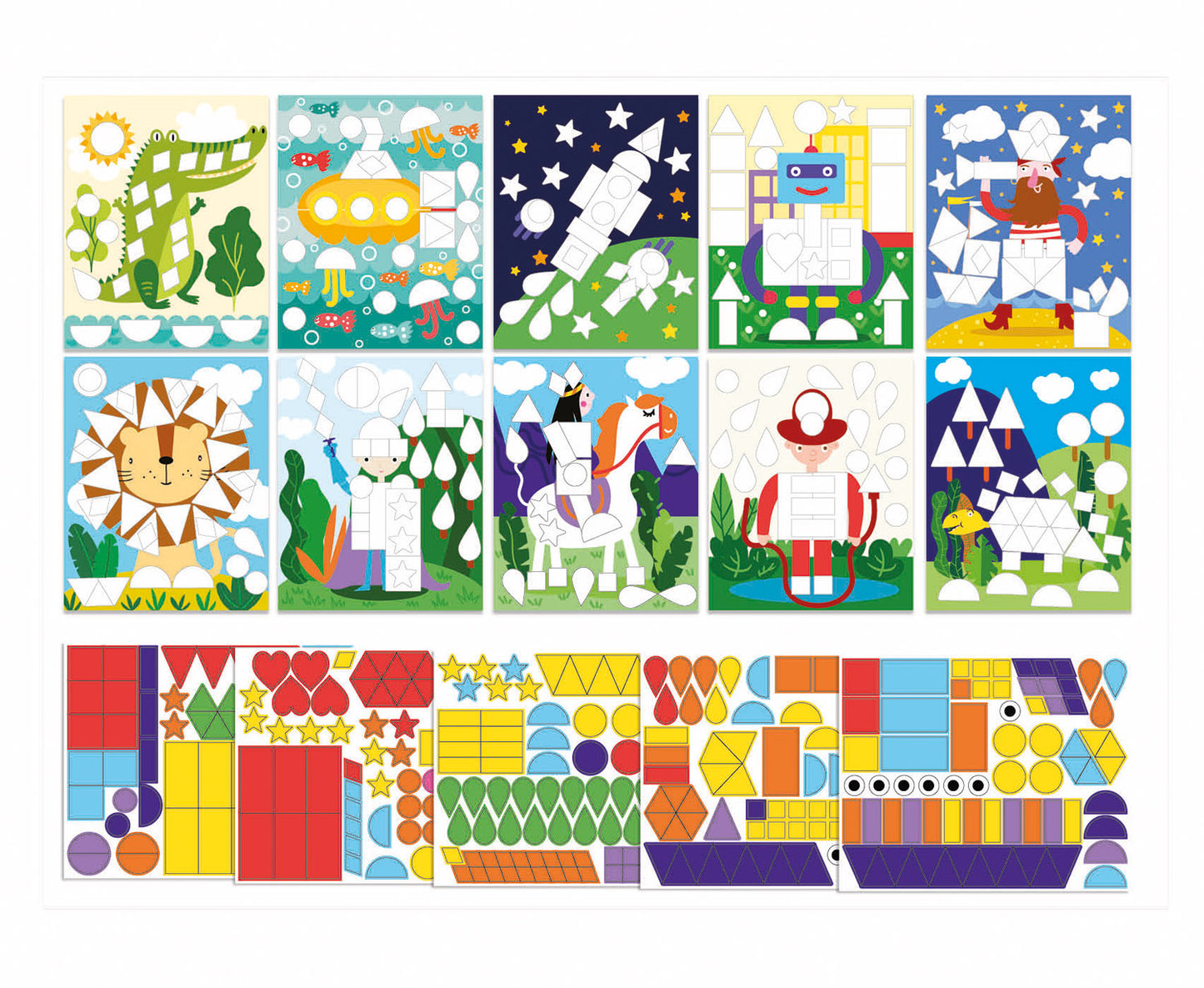 Stickers plakken stoer