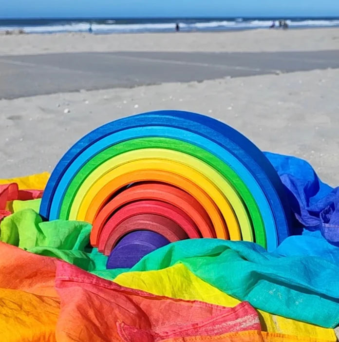 Laura´s play cotton rainbow 50 x 50 cm