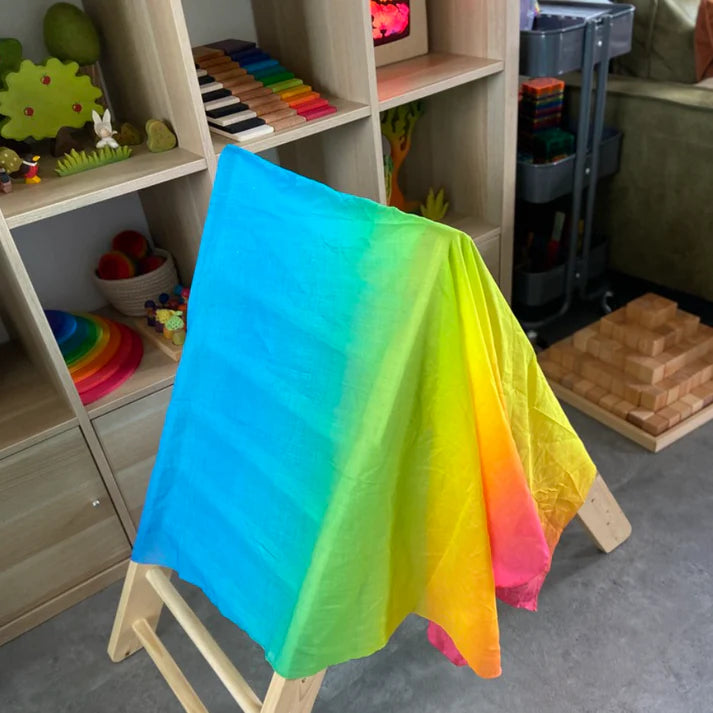 Laura´s play cotton rainbow 120 x 120 cm