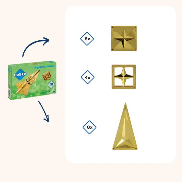 Coblo expansion set gold 20