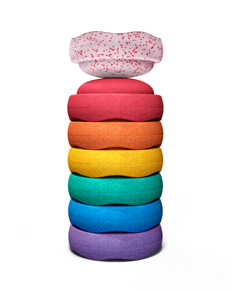 Christmas special stapelstein special original mini rainbow classic blush