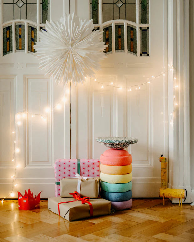 Christmas special stapelstein special rainbow set pastel blush