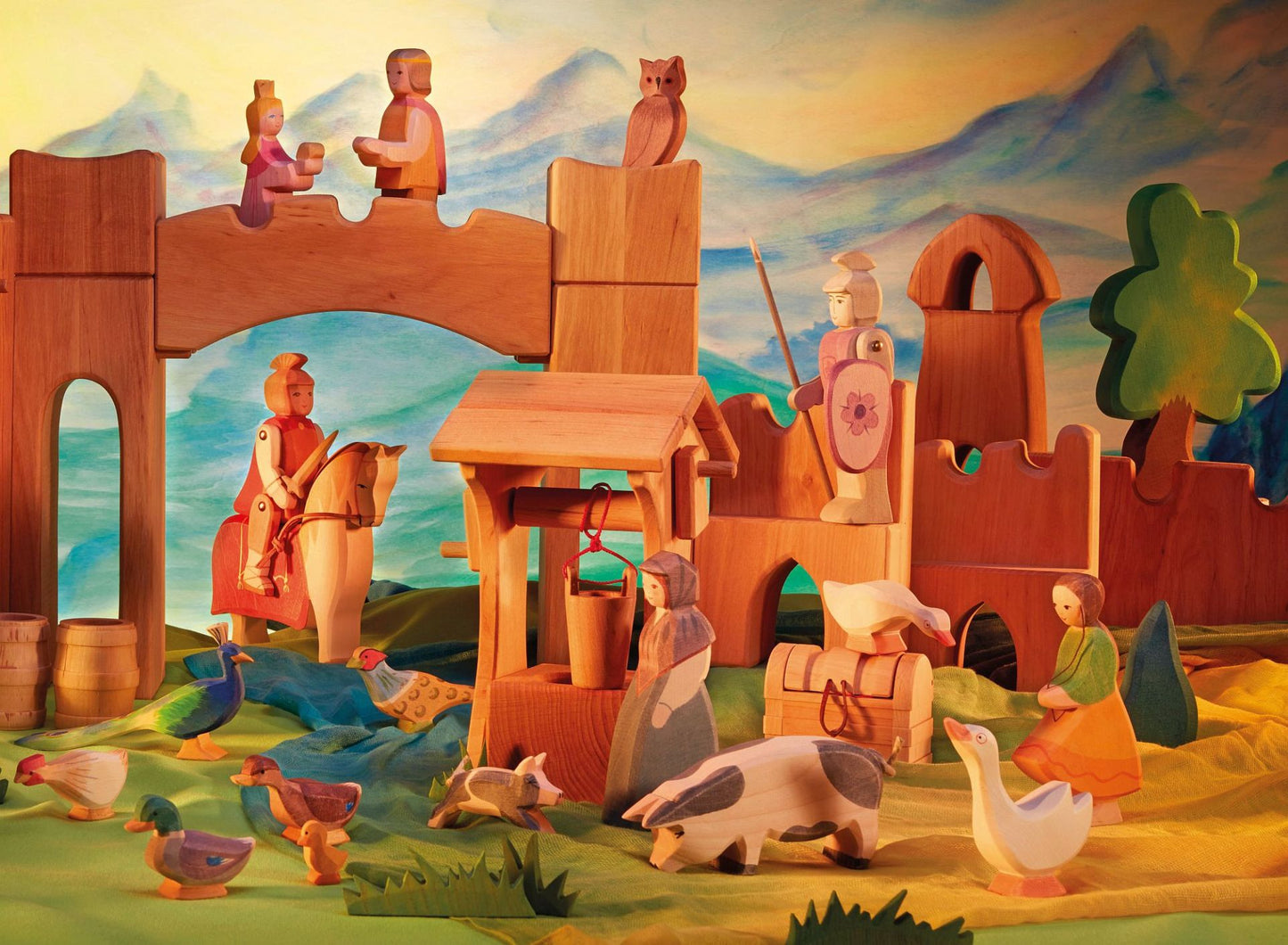 Ostheimer 27411 ridder staand rood/violet