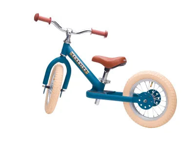 Trybike steel loopfiets vintage blauw