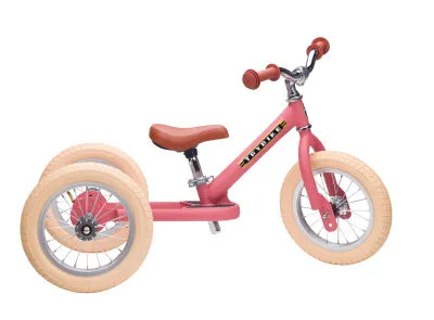 Trybike steel loopfiets vintage rose