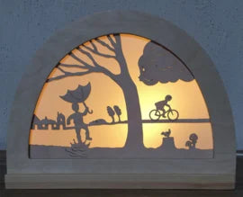 De Noest silhouet Jan de wind