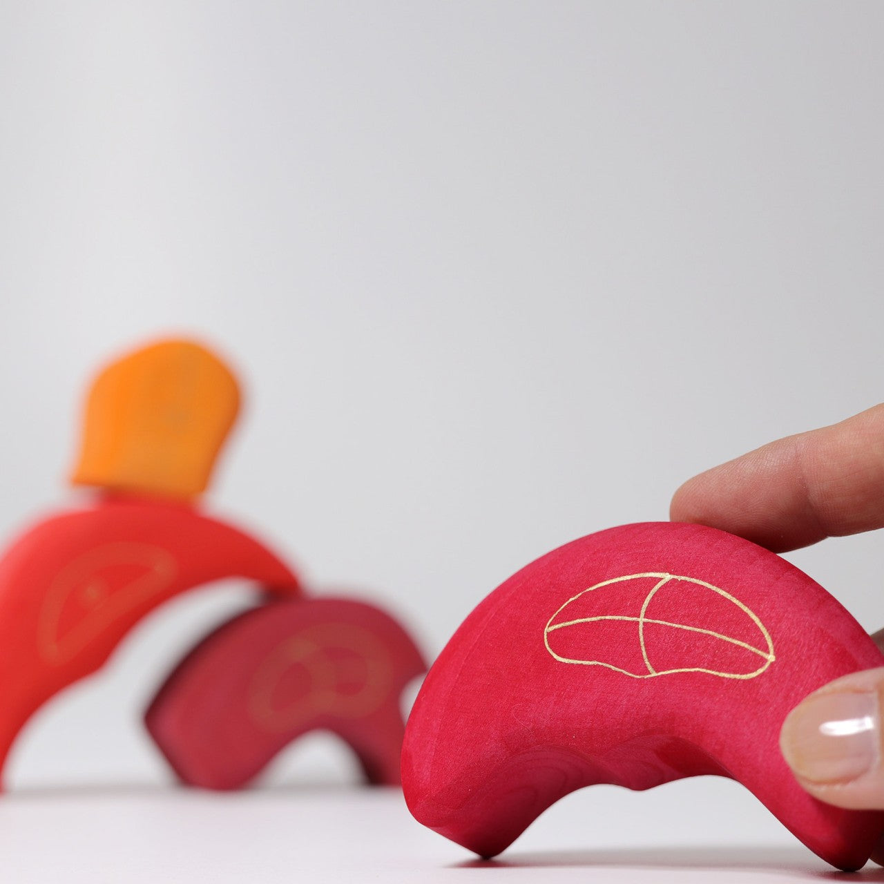 Grimm's kabouterhuisje rood