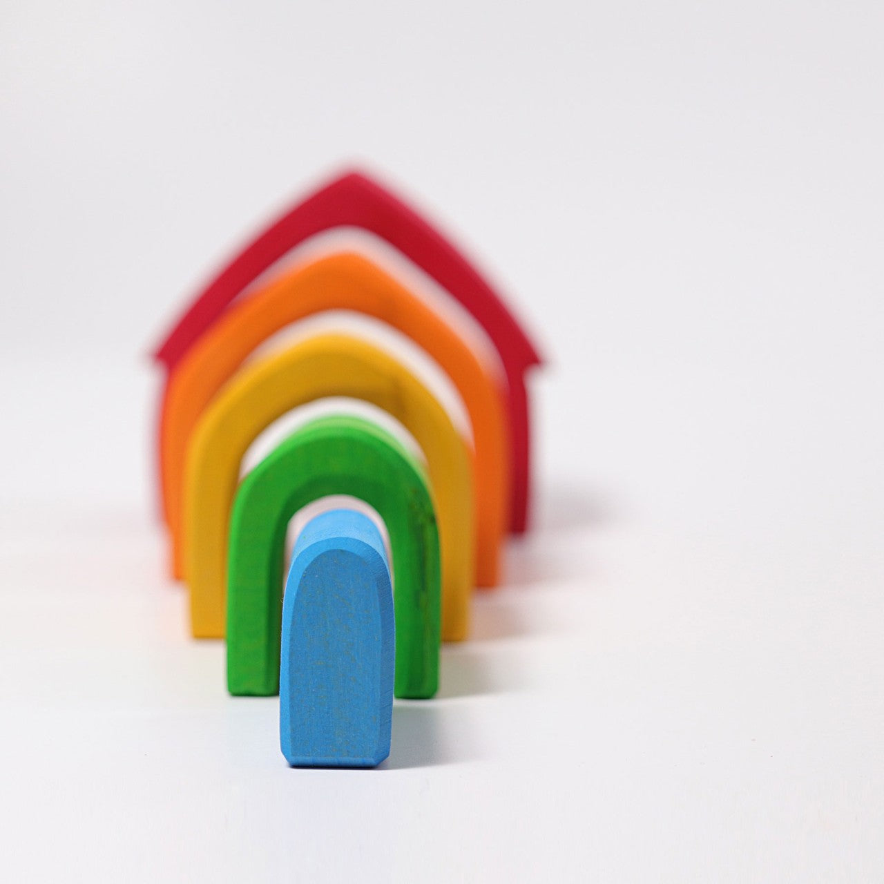 Grimm's huisjes regenboog