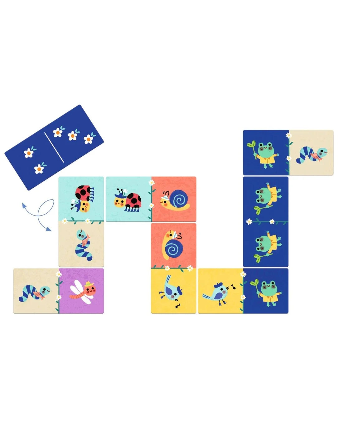 Djeco domino kleine dieren