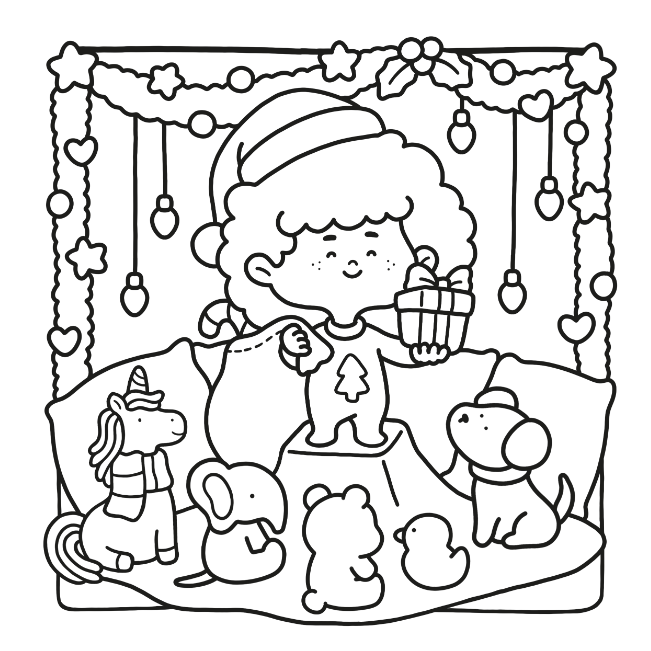 Cozy christmas cute & comfy kleurboek