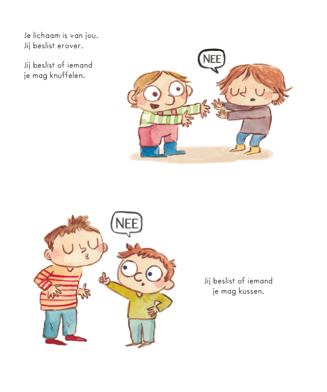 Mijn lichaam is van mij ... en van niemand anders!