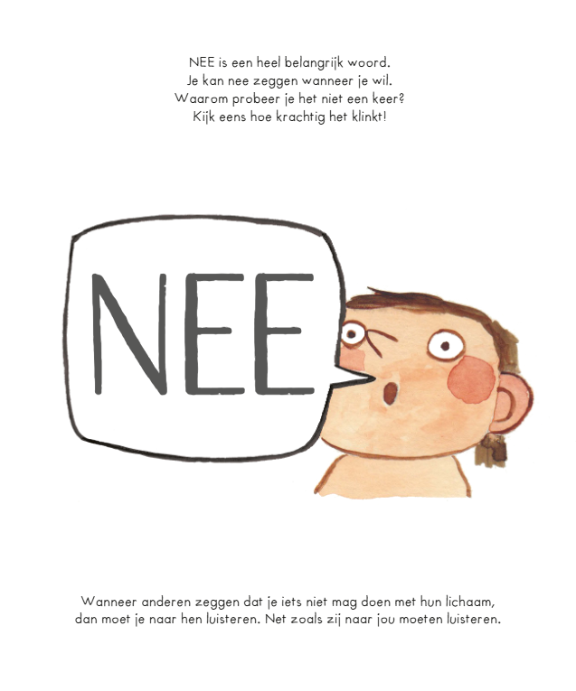 Mijn lichaam is van mij ... en van niemand anders!