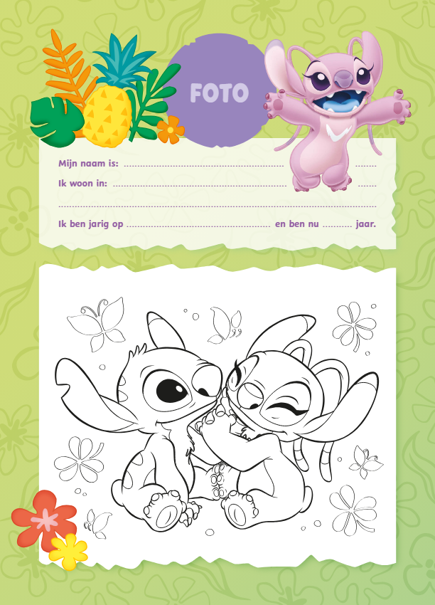 Disney Stitch vriendenboek