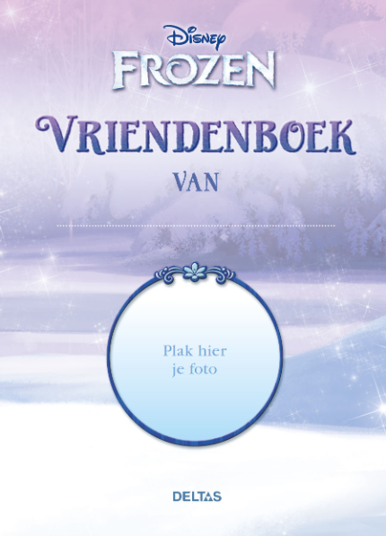 Frozen vriendenboek