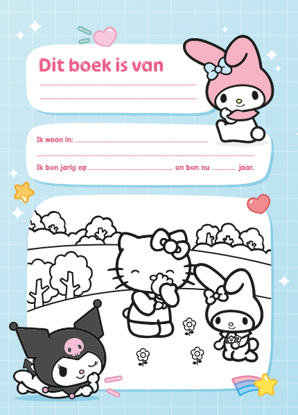 Hello Kitty vriendenboek