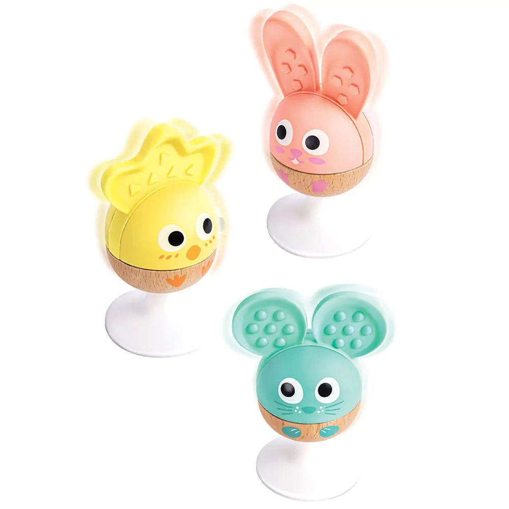 Hape cheery rattle trio